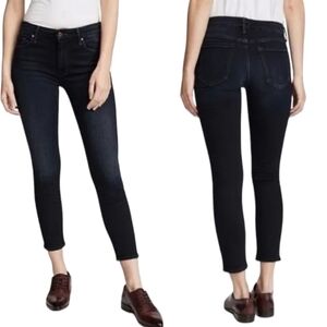Mother the looker crop jeans